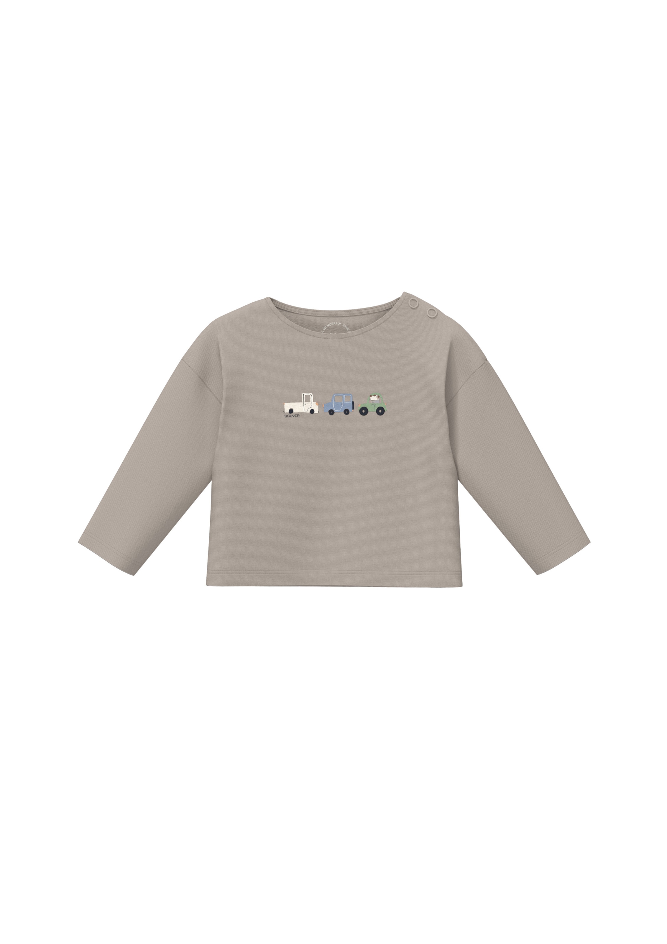 s.Oliver Shirt in Grau: Vorderseite