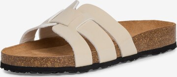 TAMARIS Mules in Beige: front