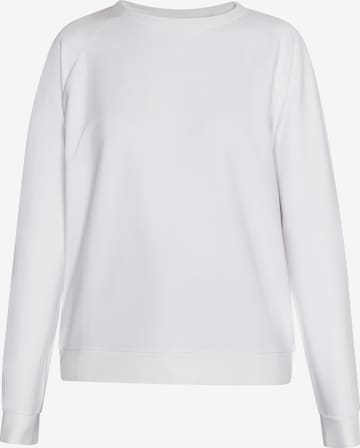 usha BLUE LABEL Sweatshirt 'Fenia' i vit: framsida