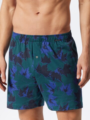 SCHIESSER Boxershorts in Groen