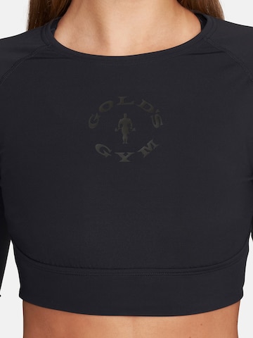 GOLD´S GYM APPAREL Functioneel shirt 'Helen' in Zwart