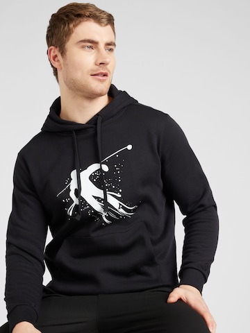 melns WESTMARK LONDON Sportisks džemperis