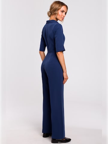 made of emotion - Jumpsuit en azul