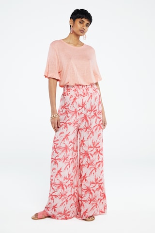 Fabienne Chapot Wide Leg Hose 'Palapa' in Pink