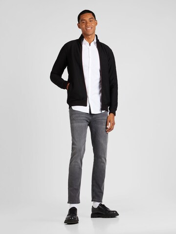 Gabbiano Knit Cardigan in Black