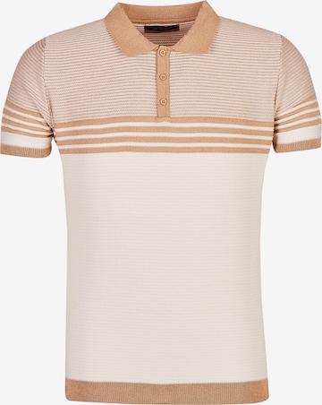 Leif Nelson Shirt in Brown: front