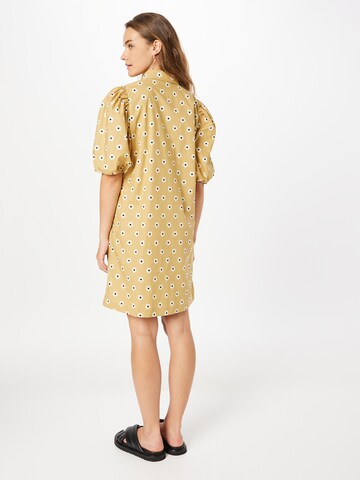 modström Shirt Dress 'Rossa' in Yellow