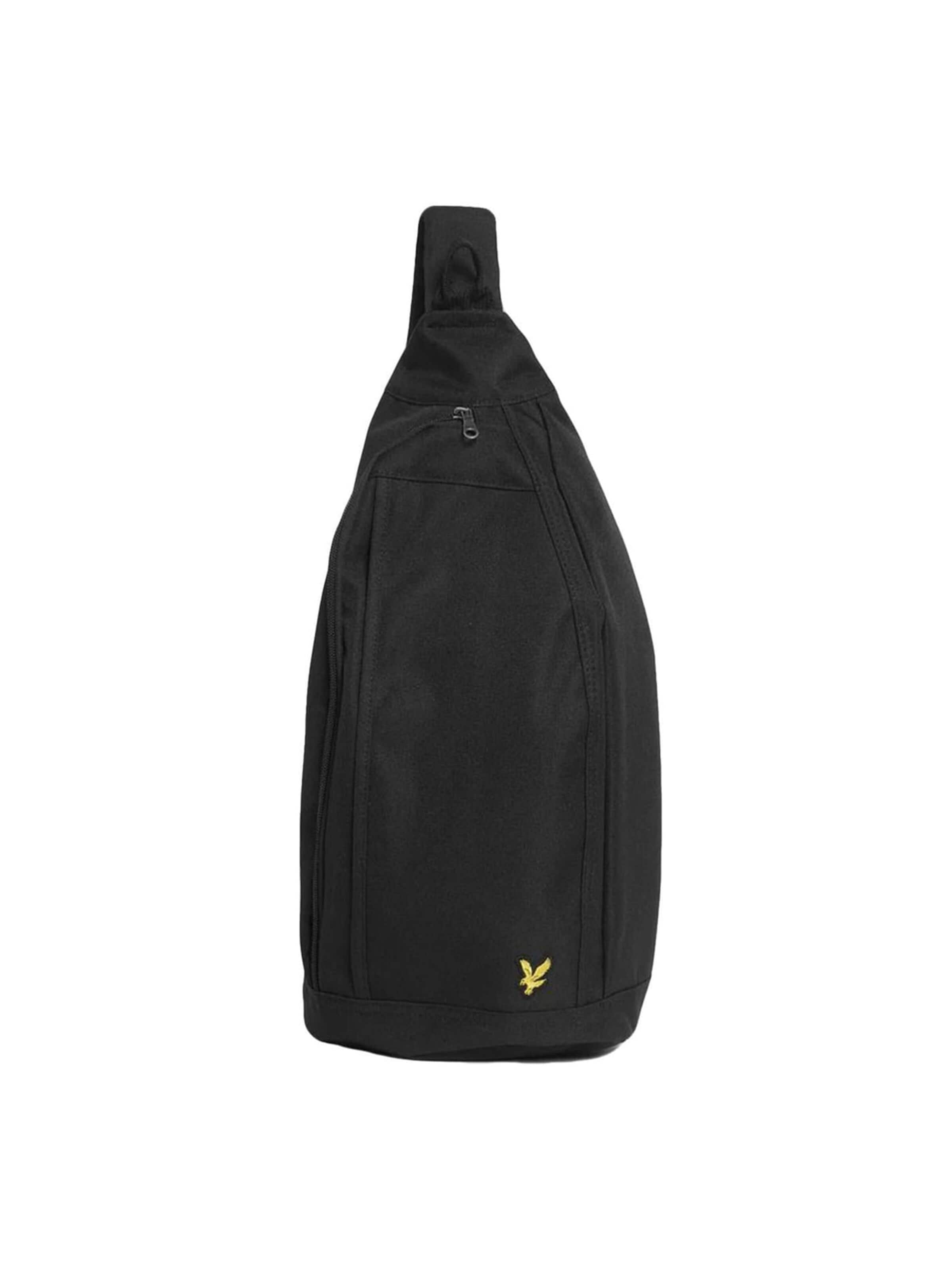Borsa a tracolla di Lyle & Scott in nero: frontale