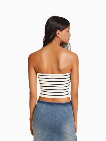 Bershka Top in Weiß