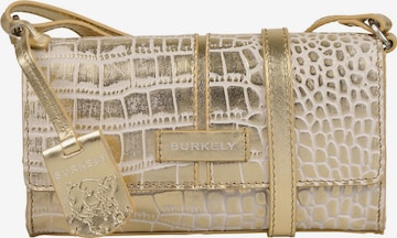 Burkely Schoudertas in Goud: voorkant