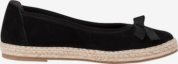 Espadrile de la TAMARIS pe negru