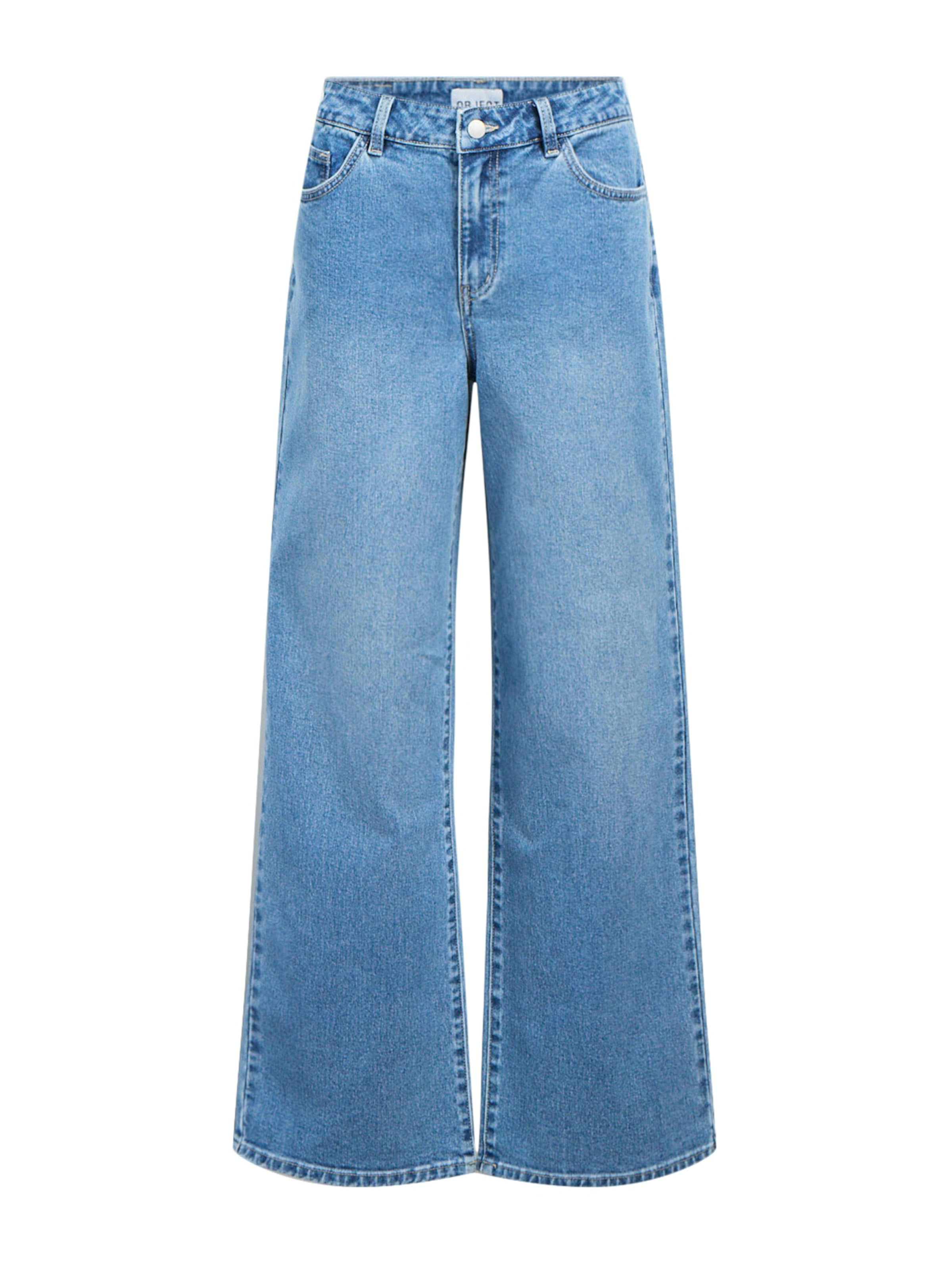 OBJECT - Perna larga Calças de ganga 'OBJRio Mae' em azul: frente