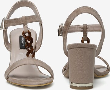 Nine West Sandalen "SACADI 2 2FX" in Beige