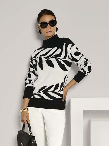 Pull-over MADELEINE en noir : devant