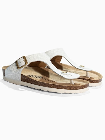 Tongs 'Mercure' Bayton en blanc