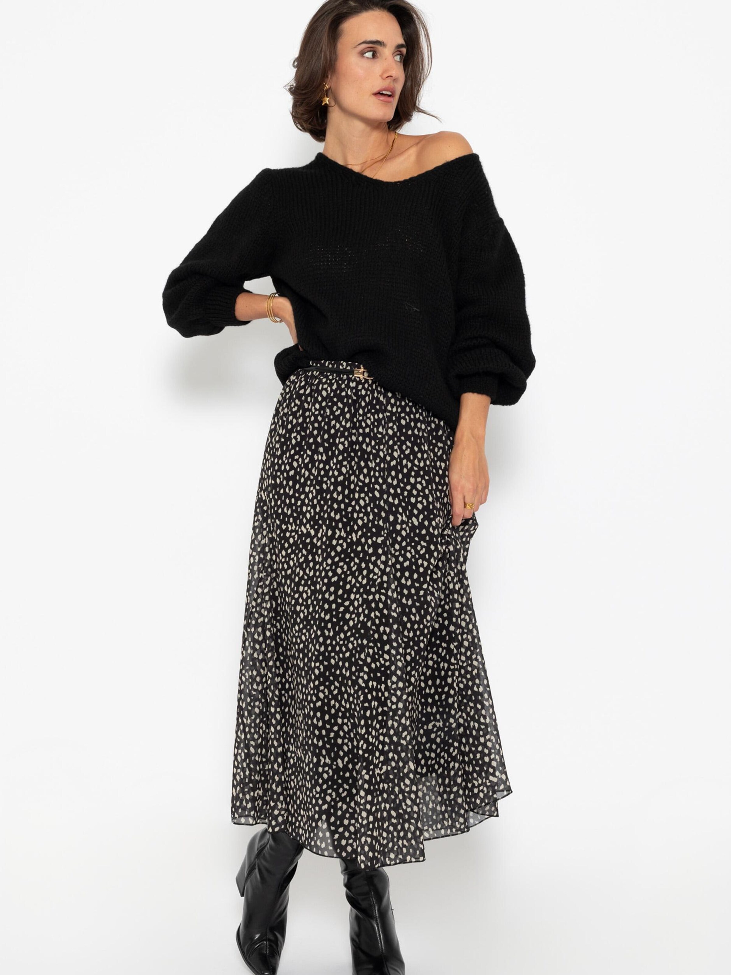 SASSYCLASSY Oversizepullover‌‌‌‌‌‌‌ in Schwarz