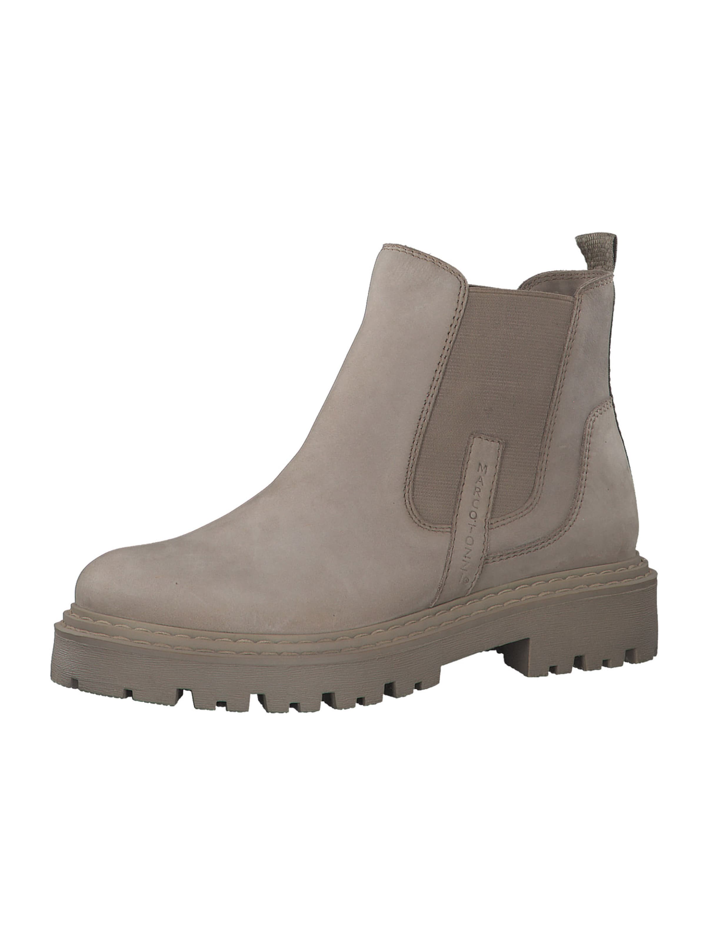 MARCO TOZZI Chelsea boots in Beige: voorkant
