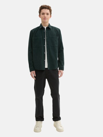 TOM TAILOR DENIM Regular fit Overhemd in Groen