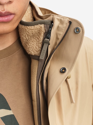 AIGLE Overgangsparka 'T-Kit' i beige
