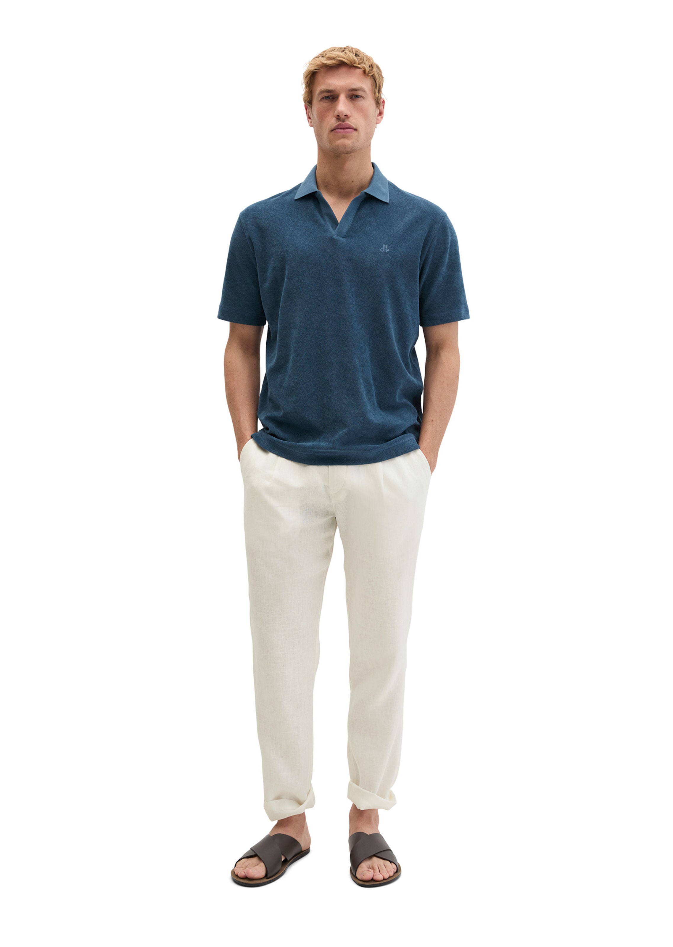 T-Shirt Marc O'Polo en bleu