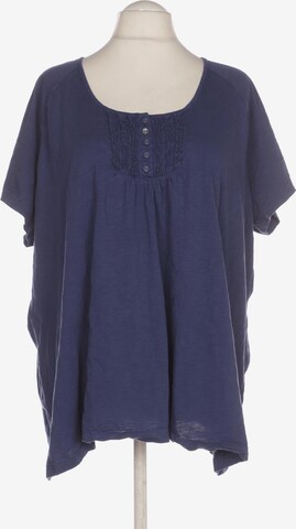 Ulla Popken Top & Shirt in 9XL in Blue: front