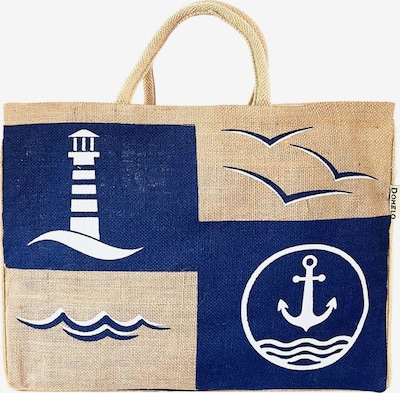 DOMELO Strandtasche 'Domelo' in beige, Produktansicht