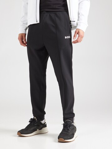 BOSS Tapered Hose 'Hadiko' in Schwarz: Vorderseite