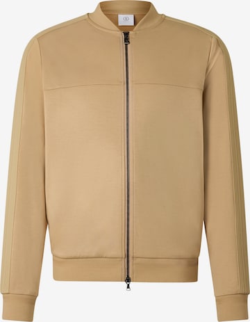 BOGNER Sweatjacke 'Lennox' in Beige: Vorderseite