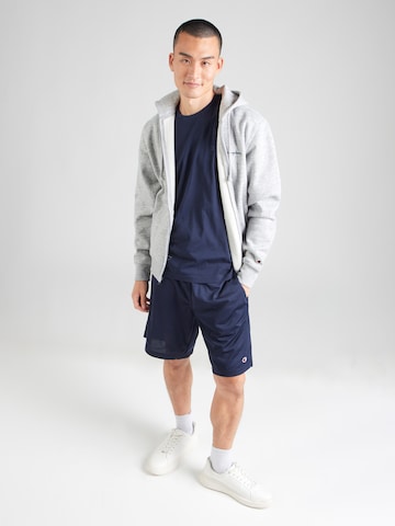 Champion Authentic Athletic Apparel - Camisa em azul