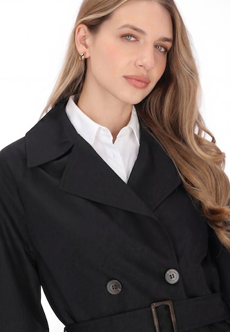 DreiMaster Klassik - Abrigo de entretiempo 'Classic' en negro