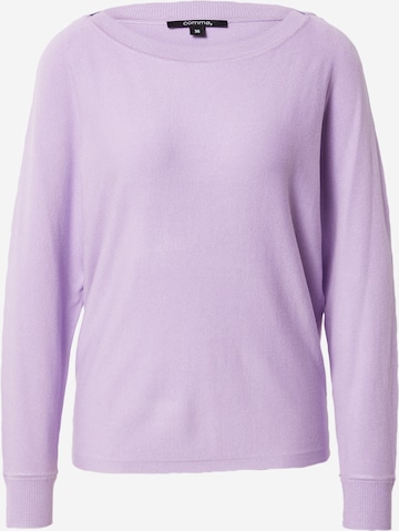 COMMA Sweater in Purple: front