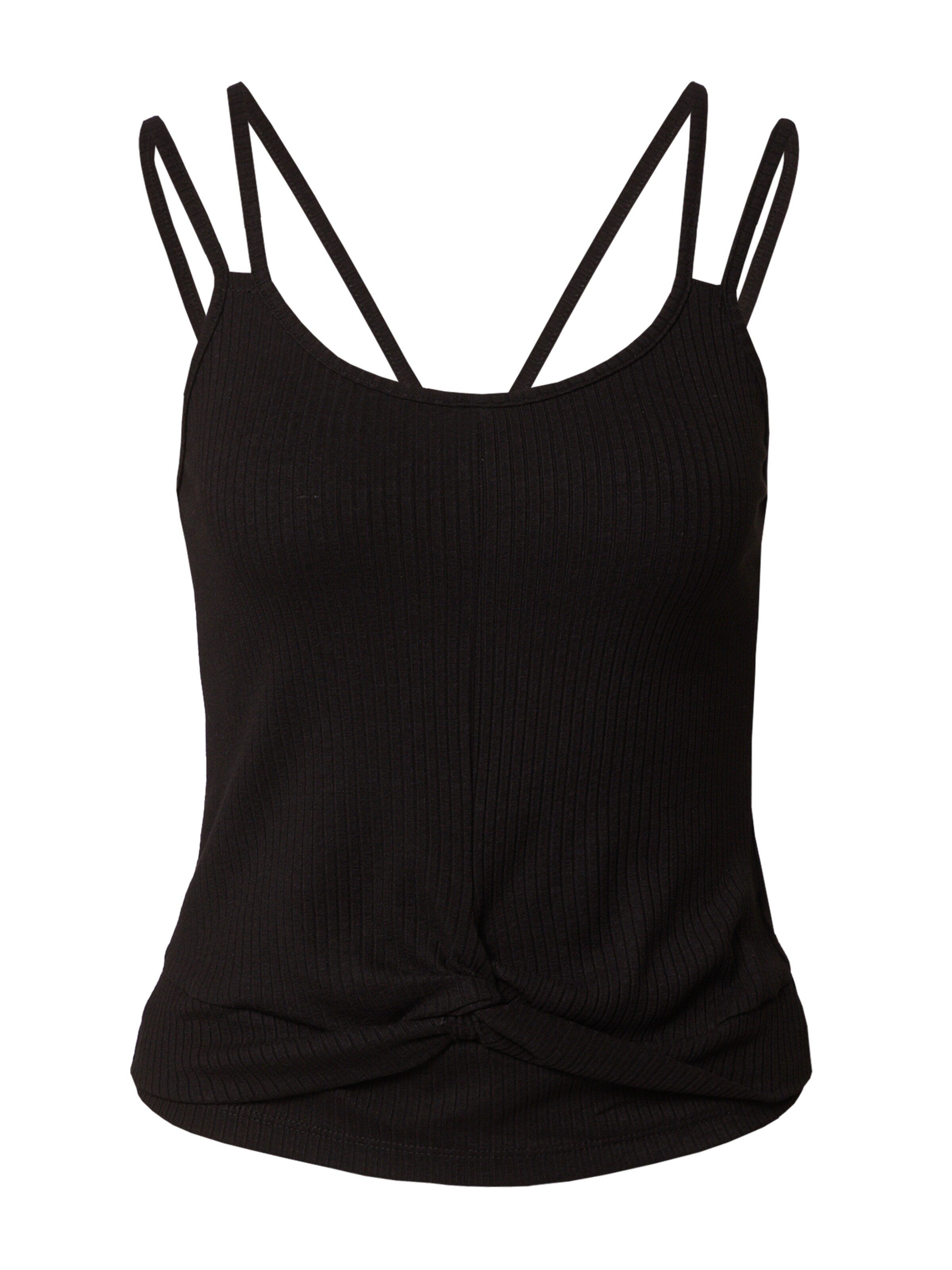 ABOUT YOU Top 'Rose' in Black: front