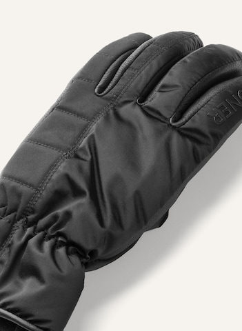 BOGNER Athletic Gloves 'Cadis' in Black