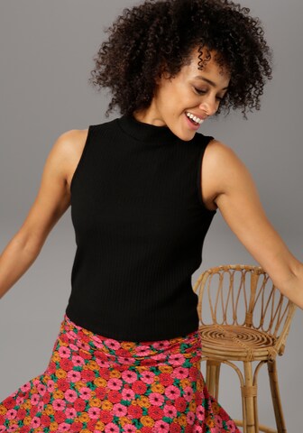 Aniston CASUAL Top in Black