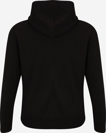 Sweat-shirt Calvin Klein Jeans Curve en noir