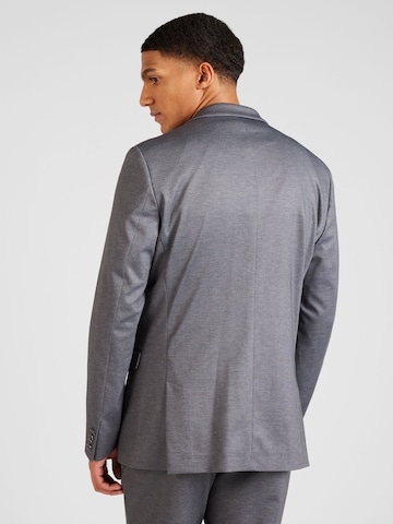 Coupe regular Veste de costume 'George' Matinique en gris