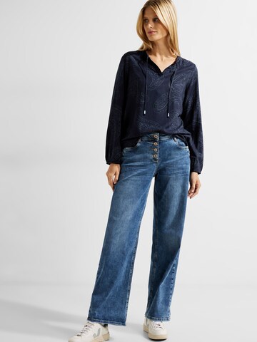 CECIL Bluse in Blau