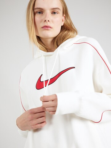 Bluză de molton de la Nike Sportswear pe alb