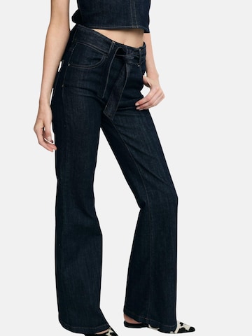 PLEASE Regular Pants 'PLEASE PANTALONE PANTALONE' in Blue