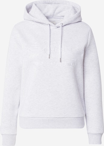 Sweat-shirt GANT en gris : devant