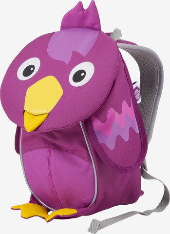 Affenzahn Backpack 'Kleiner Freund Vogel' in Purple