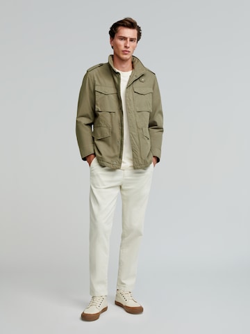 regular Pantaloni di Scalpers in beige: frontale