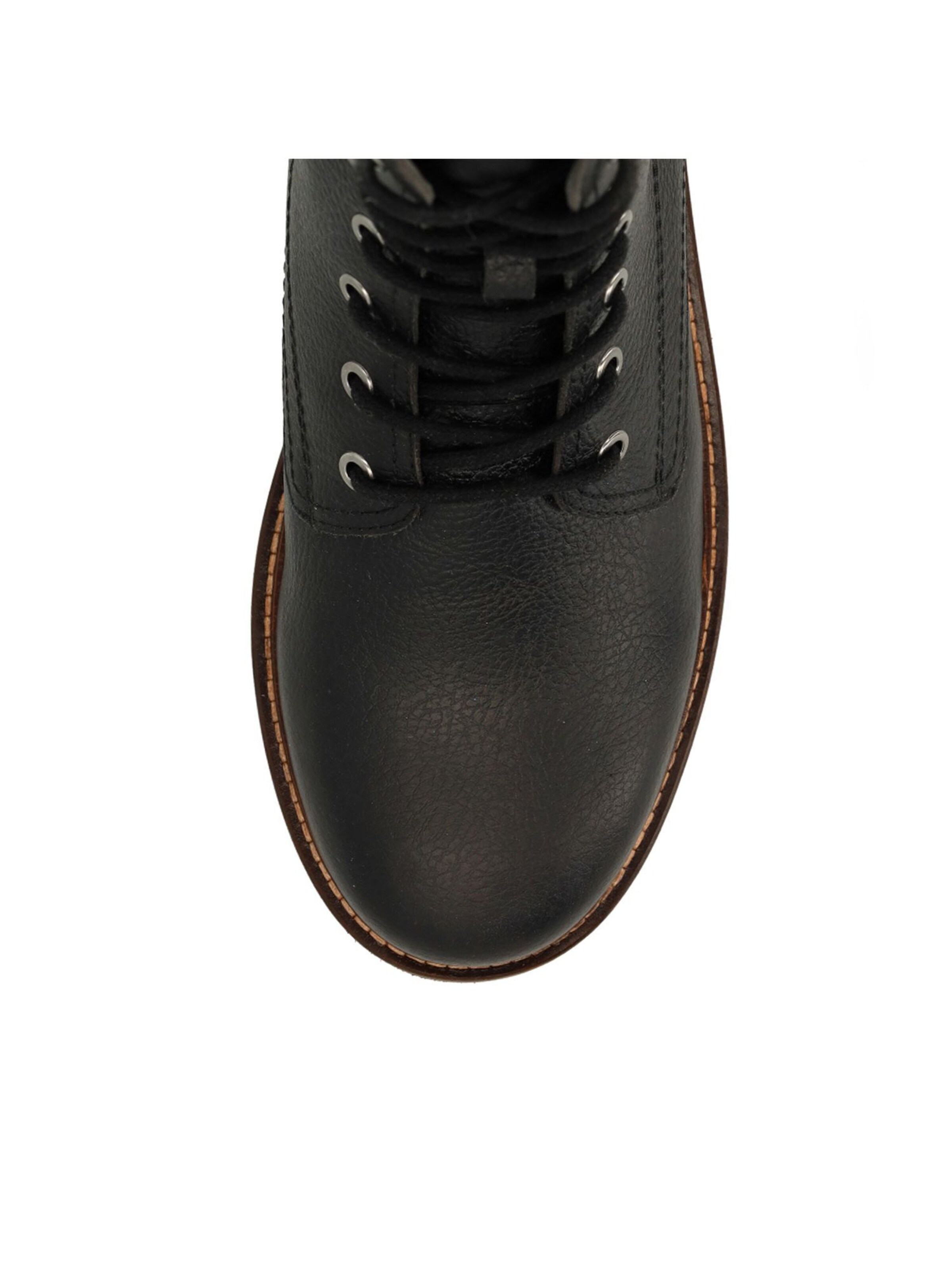 Bottines à lacets MANFIELD en noir