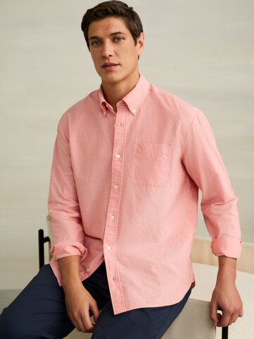 Coupe regular Chemise Next en rose
