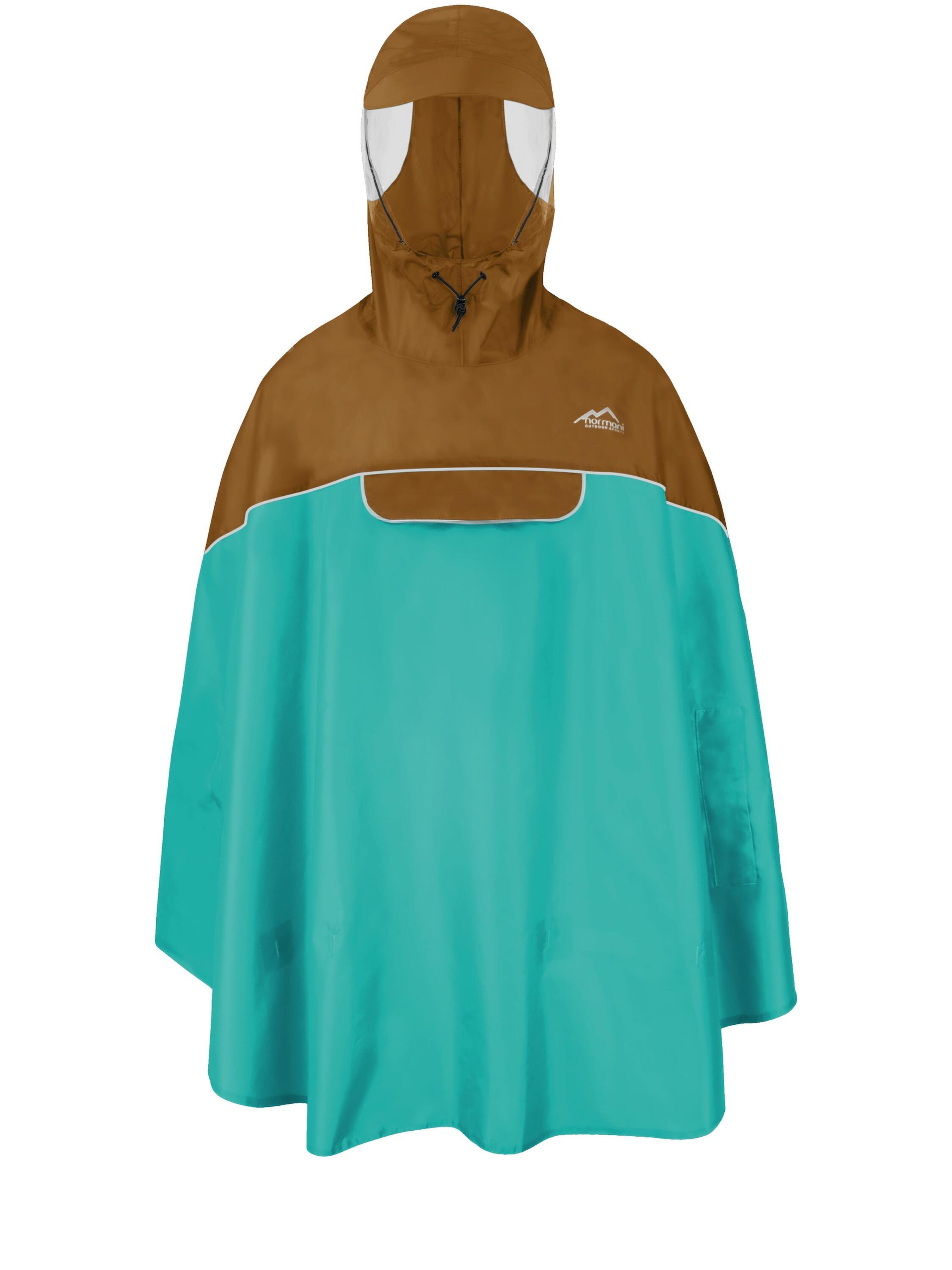 normani Functionele jas 'Sohra' in Bruin: voorkant