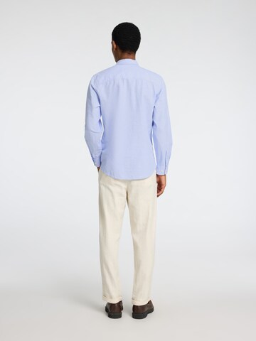 Coupe slim Chemise SELECTED HOMME en bleu