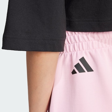 ADIDAS SPORTSWEAR - Loosefit Calças de desporto 'Future Icons' em rosa