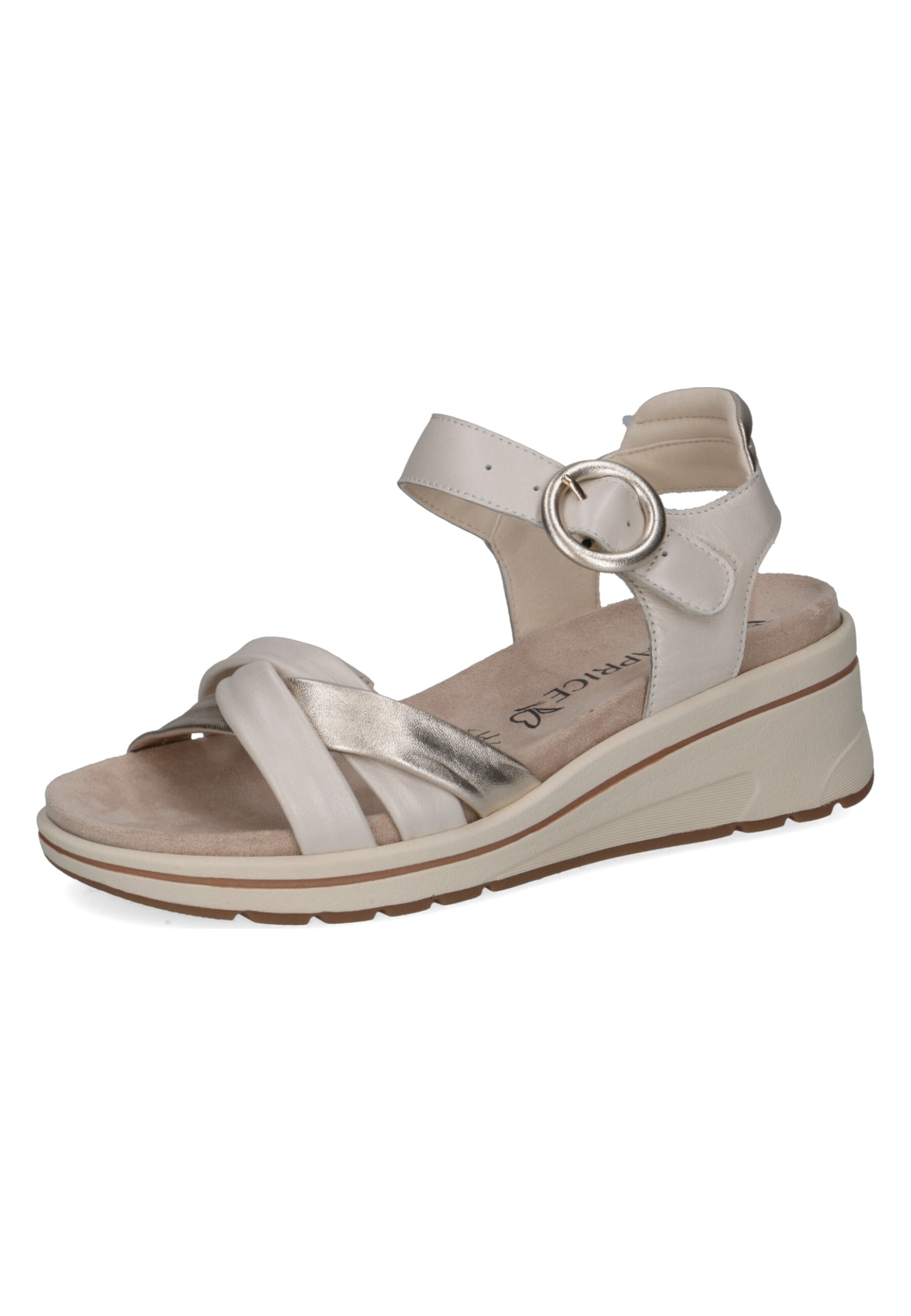 CAPRICE Sandale in Beige: Vorderseite