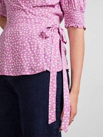 Camicia da donna 'TALA' di PIECES in rosa