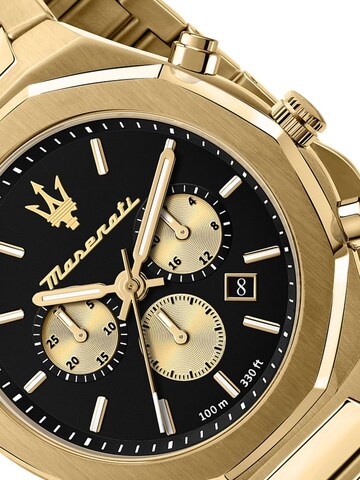 Maserati - Reloj analógico en oro